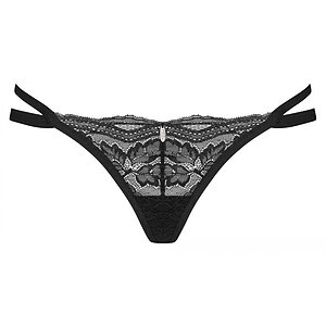 Chilot Tanga Obsessive Nutris Negru Chilot Tanga Obsessive Nutris Negru pe Sexlab.ro