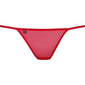 Lenjerie Discreta Pentru Rochii Mulate Tanga Cu Broderie Pe Posterior