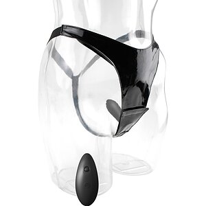 Chiloți Vibratori Fetish Fantasy Remote Panty Negru
