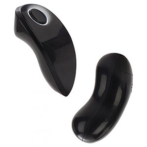 Chiloți Vibratori Little Black Thong Negru S-L