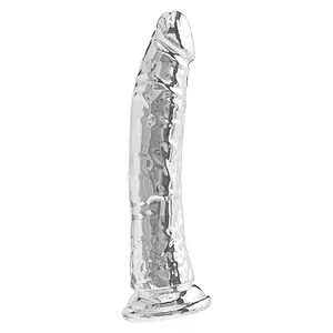 Dildo Cu Ventuza Toyjoy Clear Dong 9 Inch Dildo Realist Transparent Cu Vene Si Ventuza