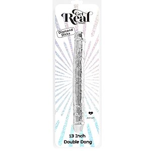 Clear Double Dildo 34cm Transparent