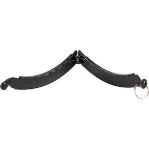 Clema Intimă cu Lesă Bad Kitty – Metalică 11 cm Negru