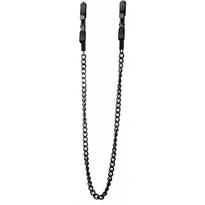 Cleme Negre Ajustabile Pentru Sfârcuri Negru Cleme Negre Ajustabile Pentru Sfârcuri Negru pe SexLab