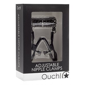 Cleme Negre Ajustabile Pentru Sfârcuri Negru