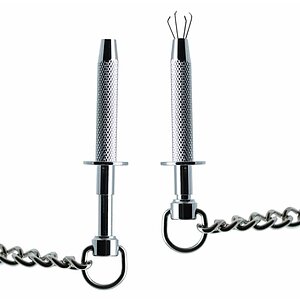 Cleme Sfârcuri Nipple Clamps Rimba Argintiu