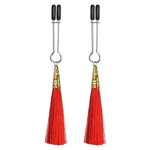 Cleme Sfârcuri Glamour Tassel Roșu pe SexLab