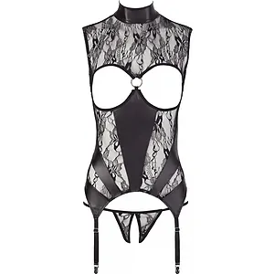 Corset Abierta Fina Leilani Negru pe Sexlab.ro