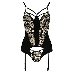 Corset Cașmir Victoria Negru Corset Cașmir Victoria Negru pe SexLab