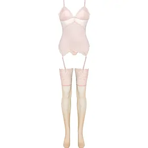 Corset LivCo Persinne Peach Emporio Collection Roz Corset LivCo Persinne Peach Emporio Collection Roz pe SexLab