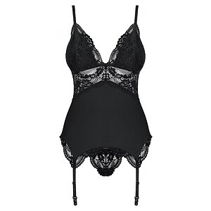 Corset Obsessive 810-COR Negru pe SexLab