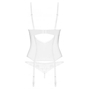 Corset Obsessive Alissium Alb XL-2XL