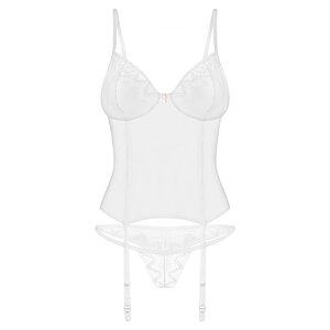 Corset Obsessive Alissium Alb pe Sexlab.ro