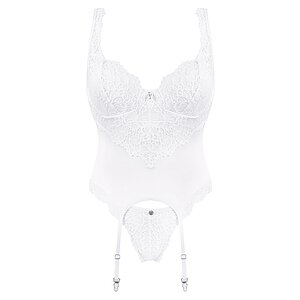 Corset Obsessive Amor Alb pe SexLab