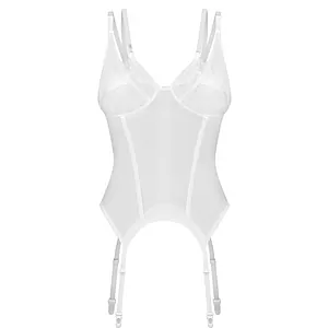 Corset Obsessive Arrowel Alb Corset Obsessive Arrowel Alb pe SexLab