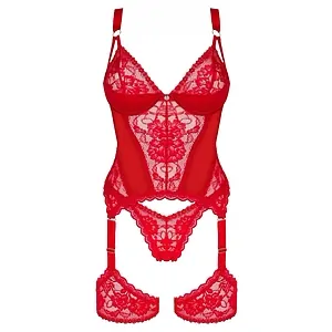 Corset Obsessive Belovya Roșu pe SexLab