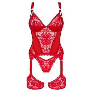 Corset Obsessive Belovya Roșu pe SexLab