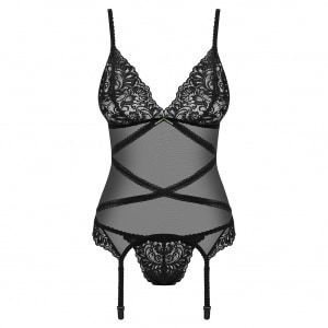 Corset Obsessive Bondea Negru L-XL