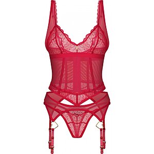 Corset Obsessive Cupide Desir Roșu pe Sexlab.ro
