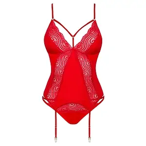 Corset Obsessive Diyosa Roșu Corset Obsessive Diyosa Roșu pe SexLab