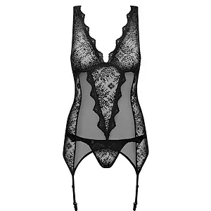 Corset Obsessive Emperita Negru Corset Obsessive Emperita Negru pe SexLab