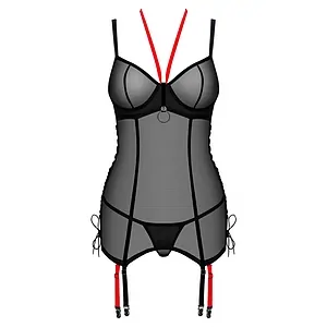 Corset Obsessive Glandez Negru Corset Obsessive Glandez Negru pe SexLab