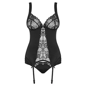 Corset Obsessive Heartina Negru pe SexLab