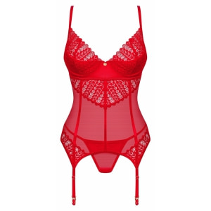 Corset Obsessive Ingridia Roșu M-L