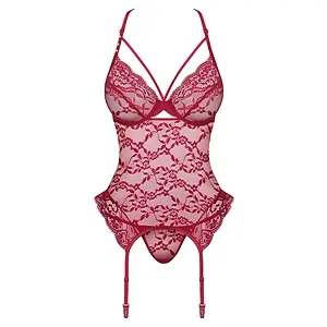 Corset Obsessive Ivetta Roșu Corset Obsessive Ivetta Roșu pe SexLab