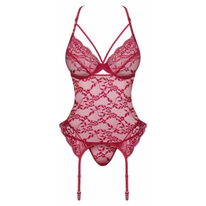 Corset Obsessive Ivetta Roșu L-XL