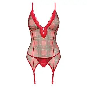 Corset Obsessive Jollymore Roșu Corset Obsessive Jollymore Roșu pe SexLab