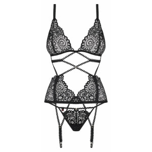 Corset Obsessive Mixty Negru S-M