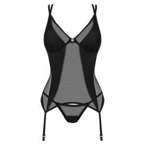 Corset Obsessive Nesari Negru XL-2XL