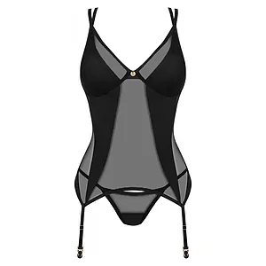 Corset Obsessive Nesari Negru pe SexLab
