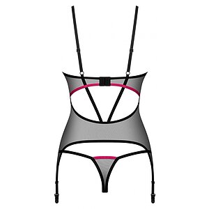 Corset Obsessive Novenes Negru XS-S