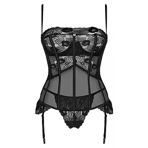Serena Love corset Negru XS-S pe SexLab