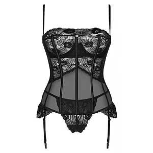 Corset Obsessive Serena Love Negru Corset Obsessive Serena Love Negru pe SexLab