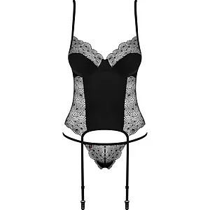 Corset Obsessive Sharlotte Negru Corset Obsessive Sharlotte Negru pe SexLab