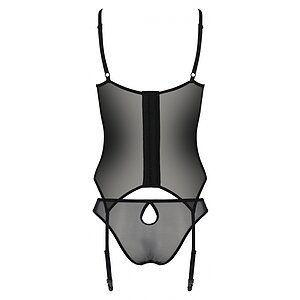 Corset Passion Eco Primula Negru S-M