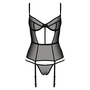 Corset Passion Eco Varella Negru pe SexLab