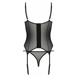 Corset Passion Eco Zinnia Negru L-XL