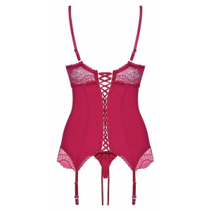 Corset Rosu Obsessive Rosalyne L-XL