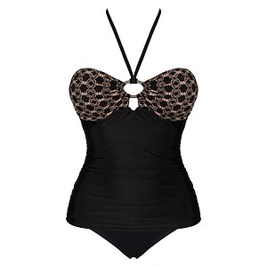 Costum De Baie Negru Pentru Petreceri La Piscina Costum De Baie Cornelia Design Modelator Negru