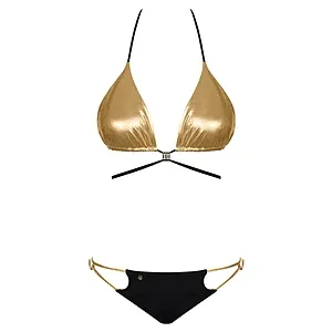 Costum Baie Obsessive Goldivia Auriu pe SexLab