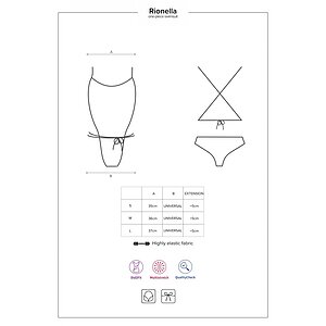 Costum Baie Obsessive Rionella Roz L