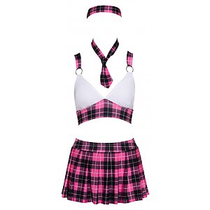 Costum Cottelli Collection School Uniform Roz pe SexLab