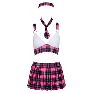 Costum Cottelli Collection School Uniform Roz pe SexLab