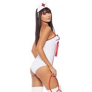 Costum Forplay În Perfect Health Alb L-XL