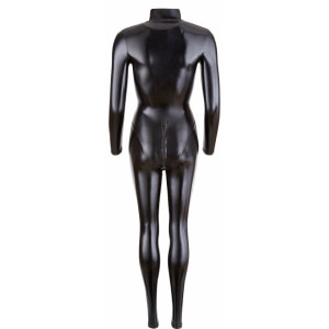 Costum Latex Cottelli Collection Jumpsuit Negru XS