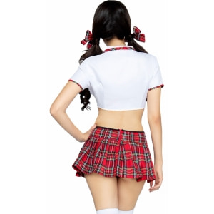 Costum Leg Avenue Miss Prep School Roșu M-L